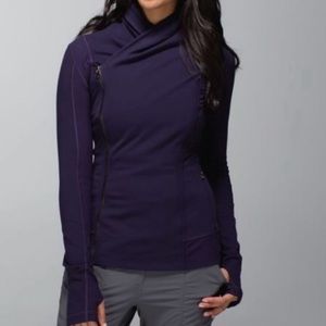 Lululemon black grape Bhakti jacket